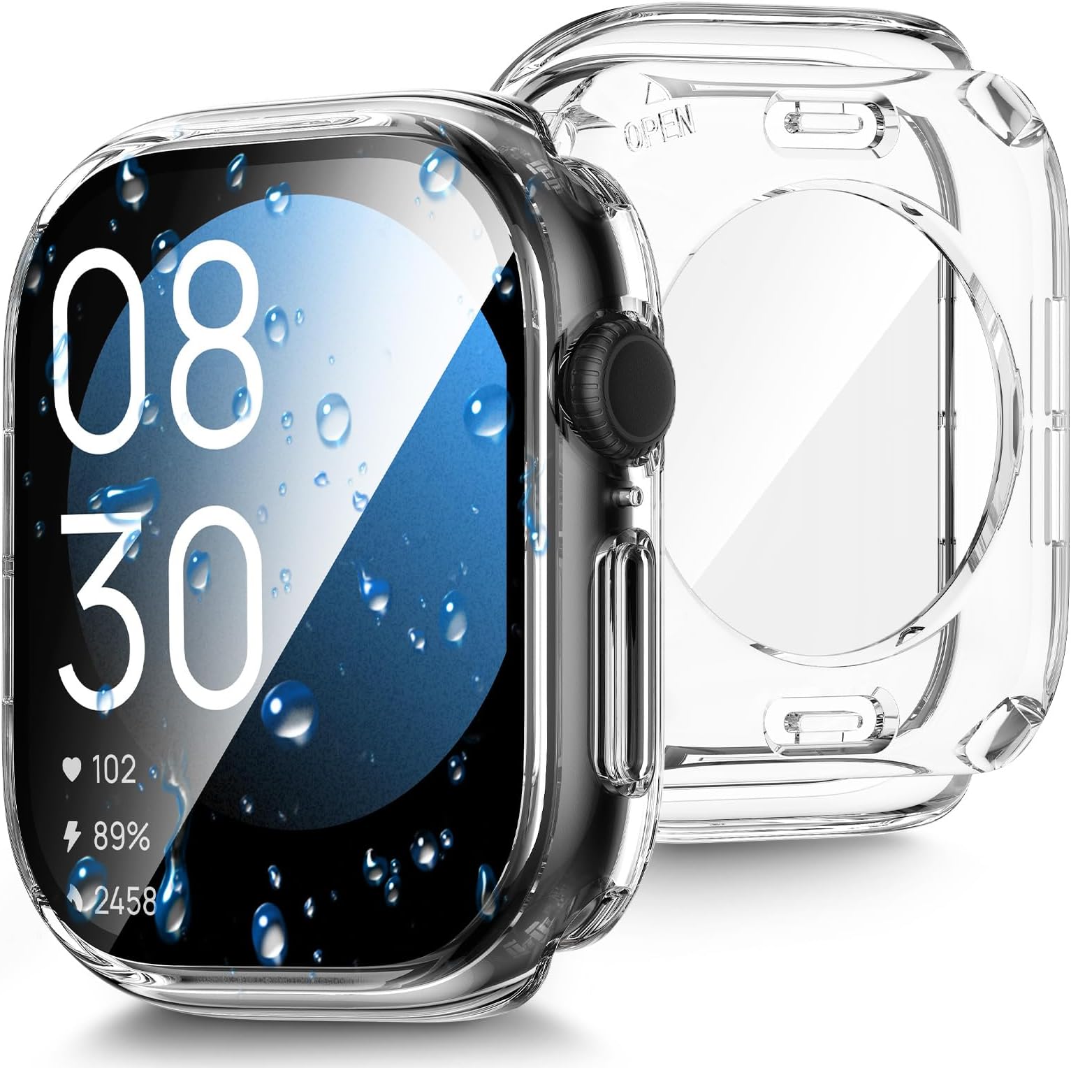 Goton Water-Resistant Screen Protector Case for Apple Watch 42mm S11/S10