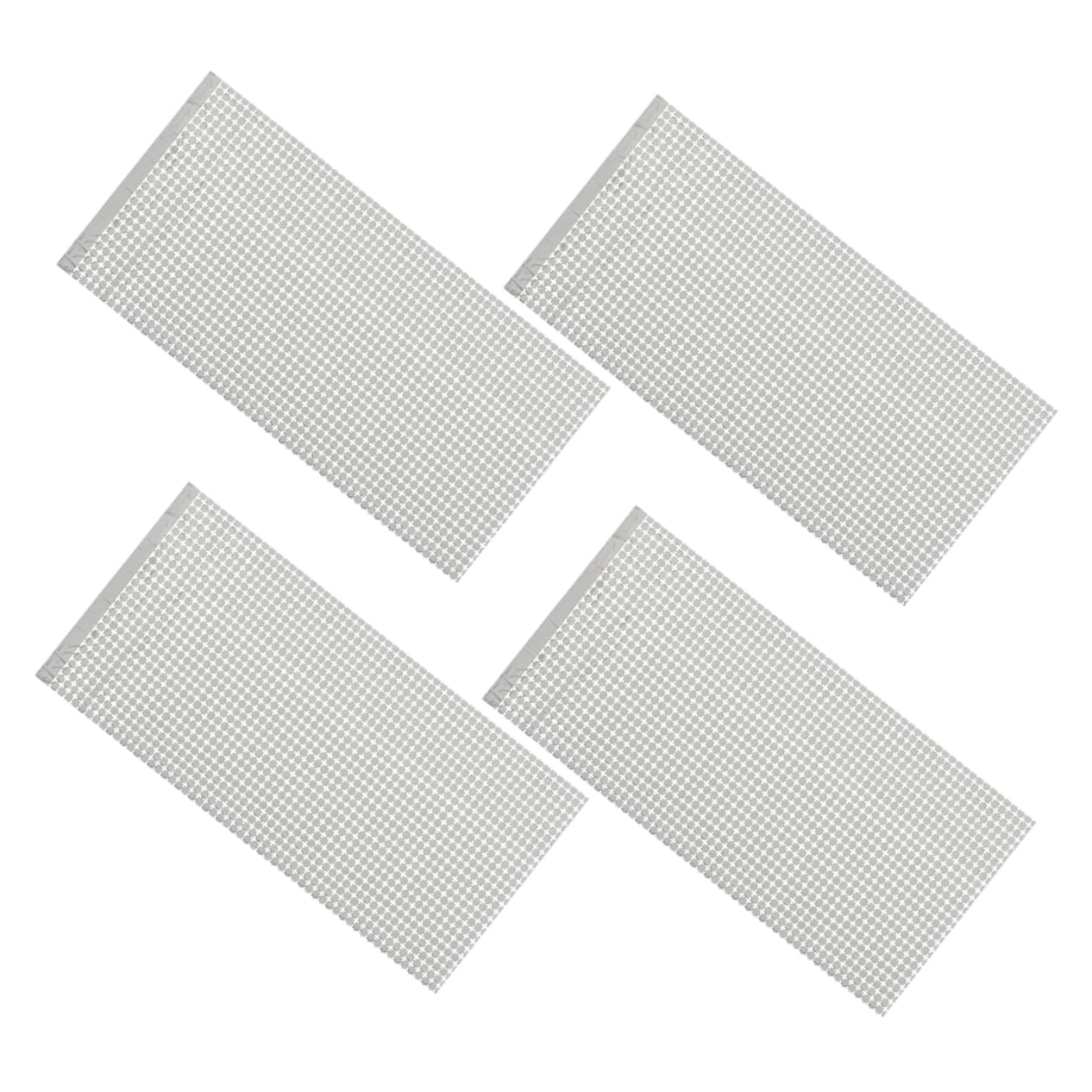 Angoily 4Pcs Tinsel Fringe Curtains Shimmer Backdrop for Party Decorations Metallic Foil