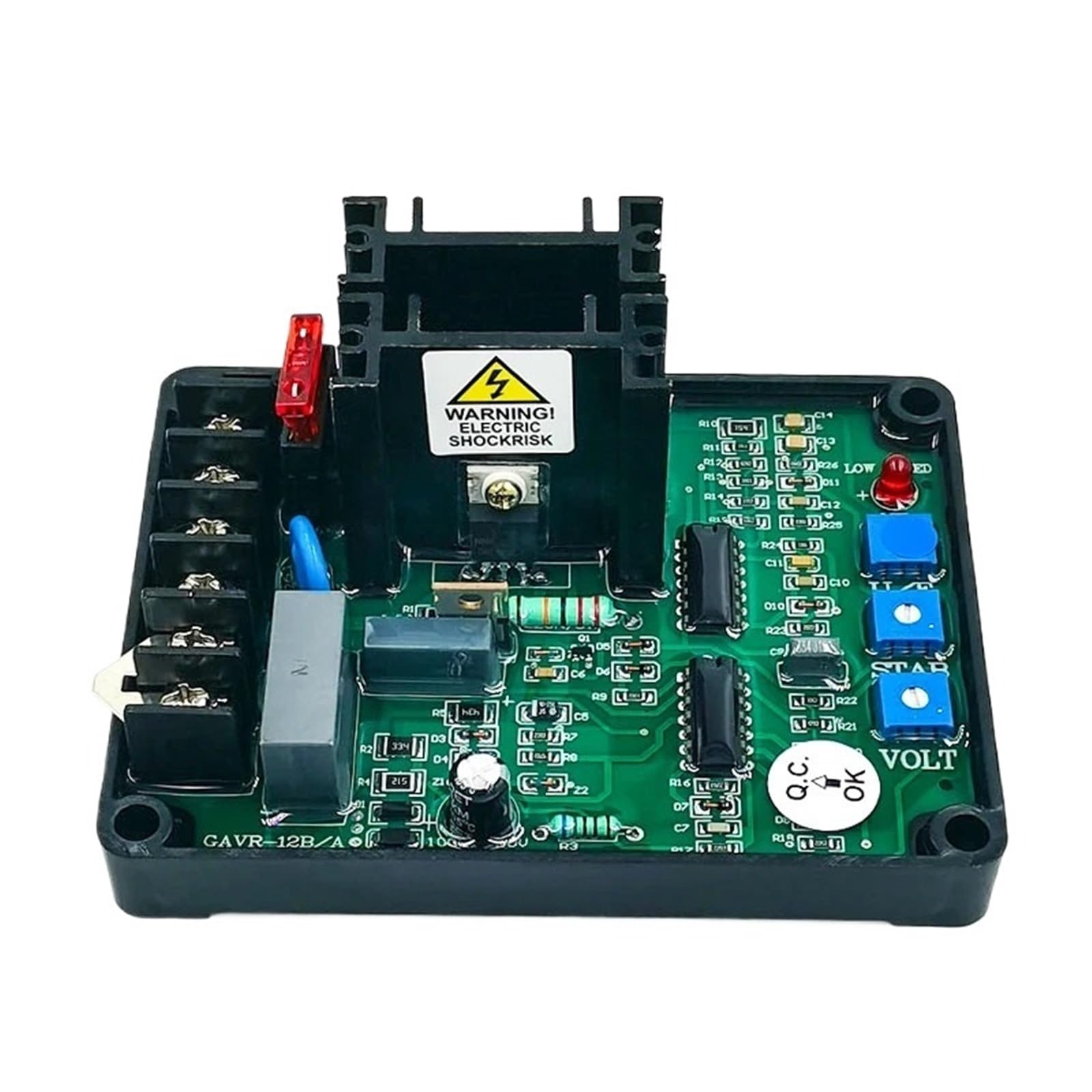Iznidugk One Color Gavr-12A Brushless Avr For 150Kva Generator Automatic Voltage Regulator Parts 1Pcs