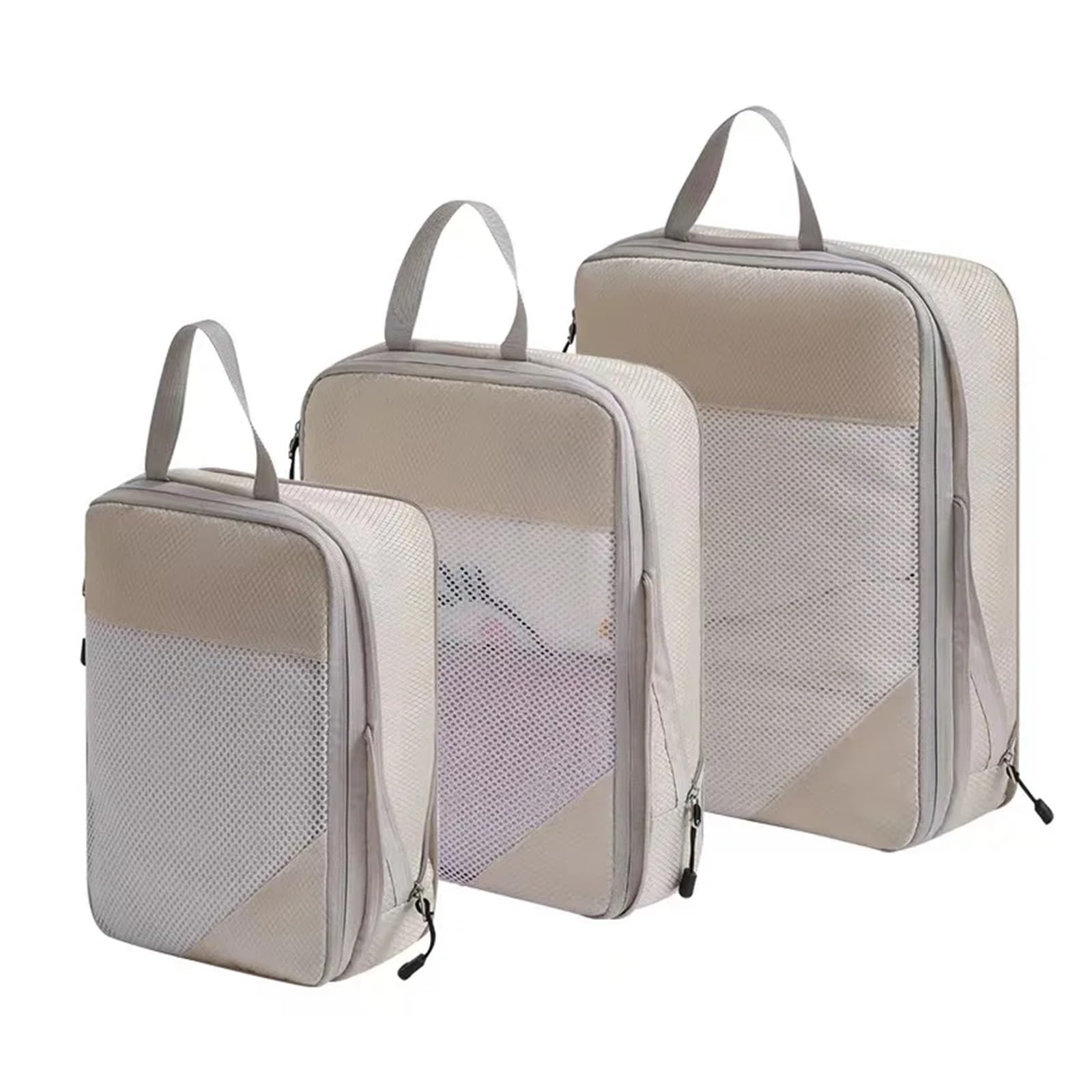 Luggage Organiser Set Compression Packing Cubes For Suitcases Travel Accessories Expandable Organizers Lightweight Organizer(Style 08)