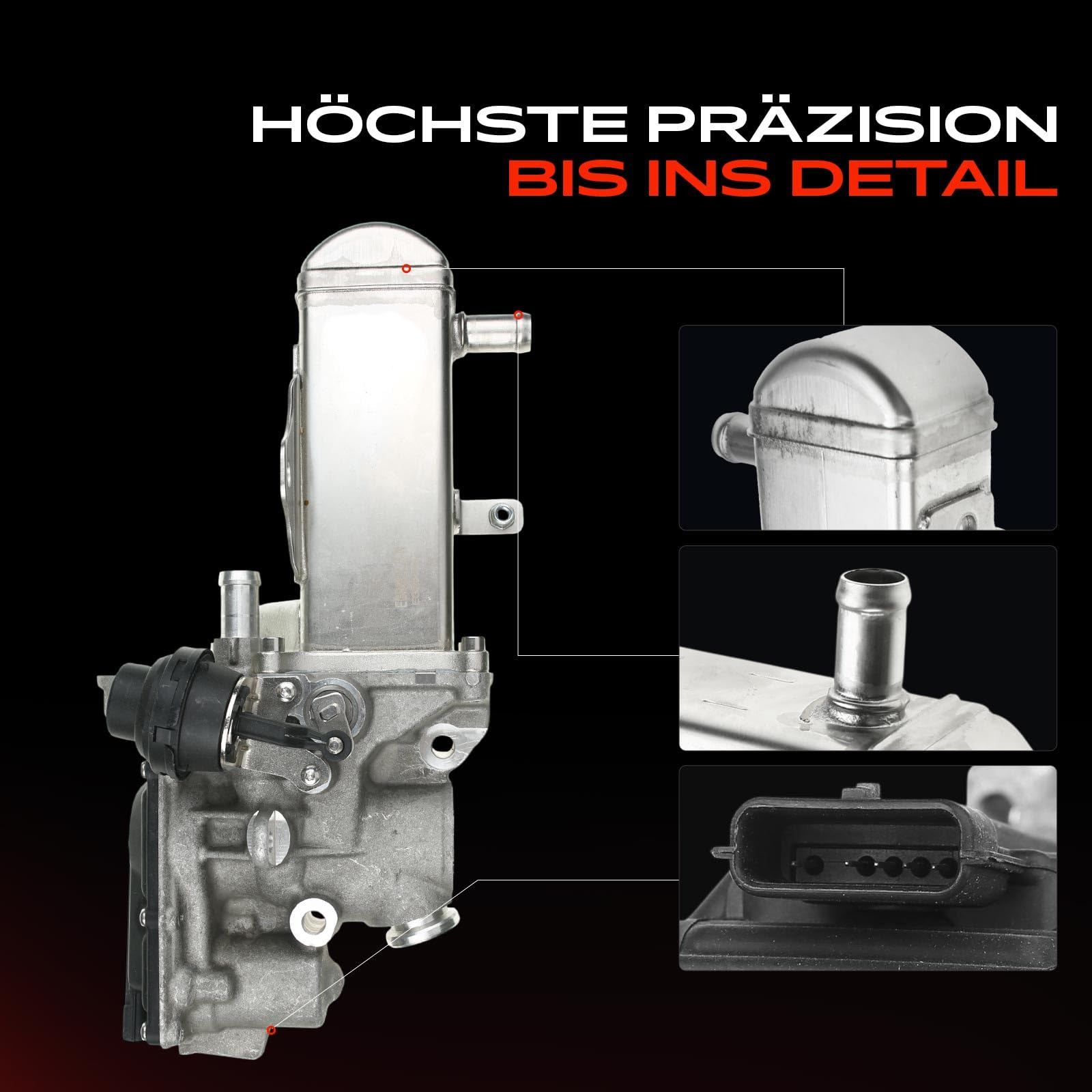 Zawór EGR recyrkulacja spalin dla Grand Daihata II JT, TD, TE 1.9 DDiS AWD 2005/10-2015/02 Euro 6 147101993R