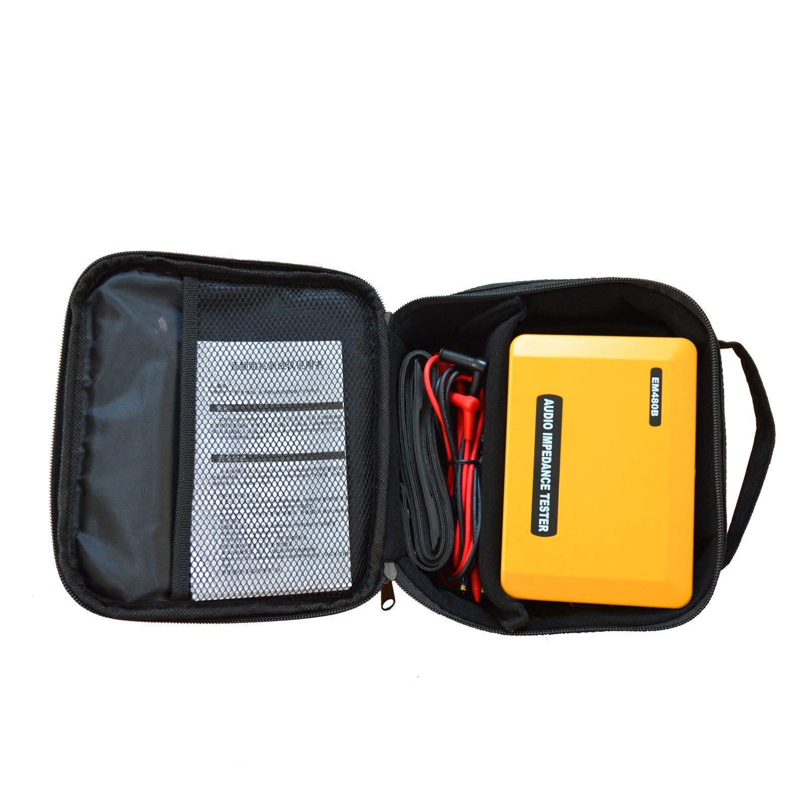 EM480B Tester di impedenza Audio CATIII 3 Range di Prova 20/200/2000 Tester di Resistenza 1KHz Tester di Resistenza