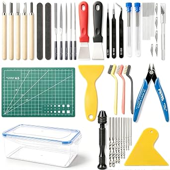 3D Printer Tool Kit 57Pcs 3D Printer Multifunctional Tool Kit