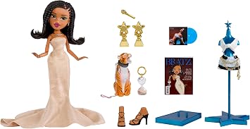 Bratz x Tyla Fashion Doll, Special Collector Edition with 2 Fashion Looks, Accessories, and Pet Tiger