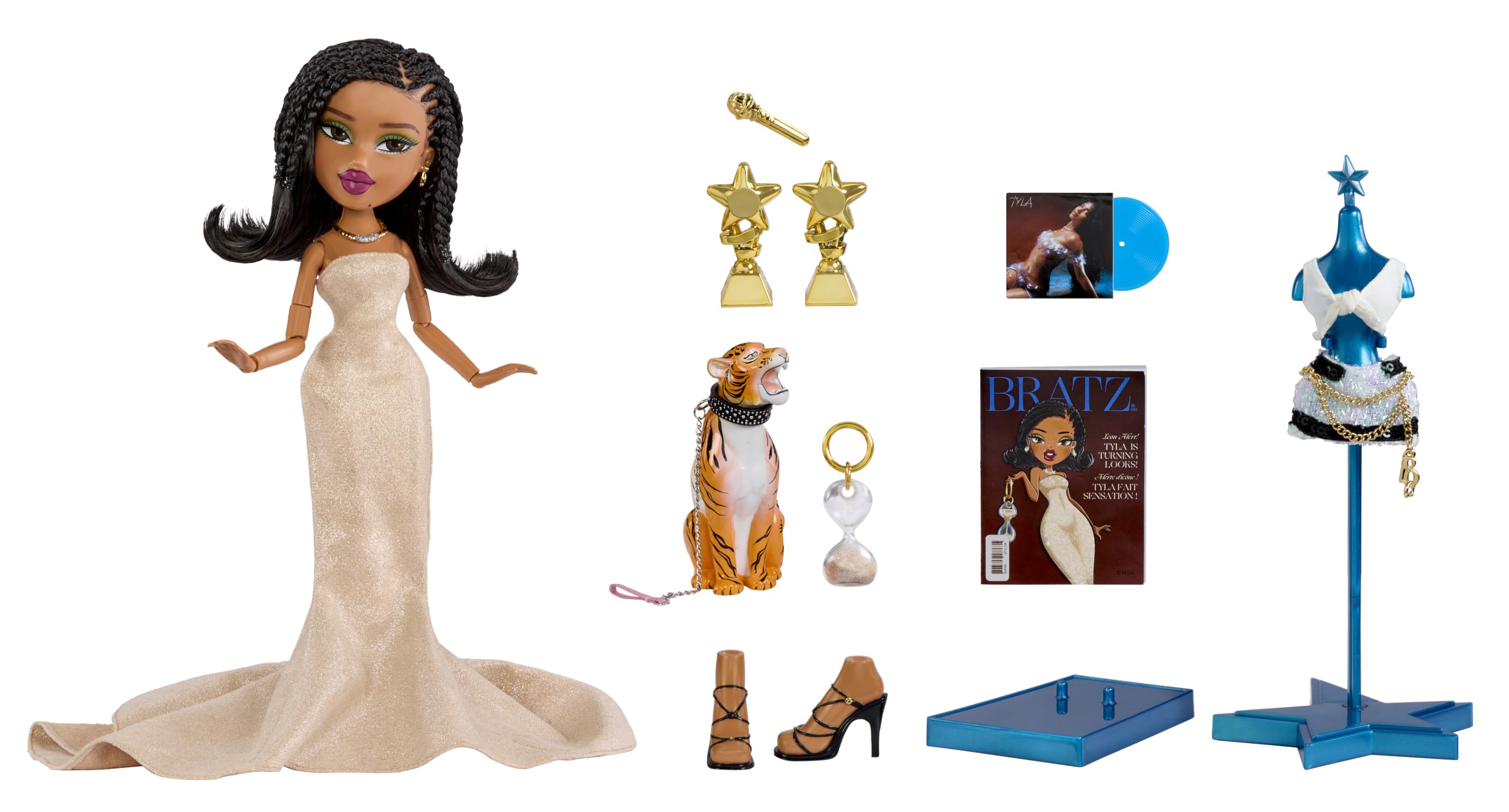 Amazon.com: Bratz x Tyla Fashion Doll, Special Collector Edition