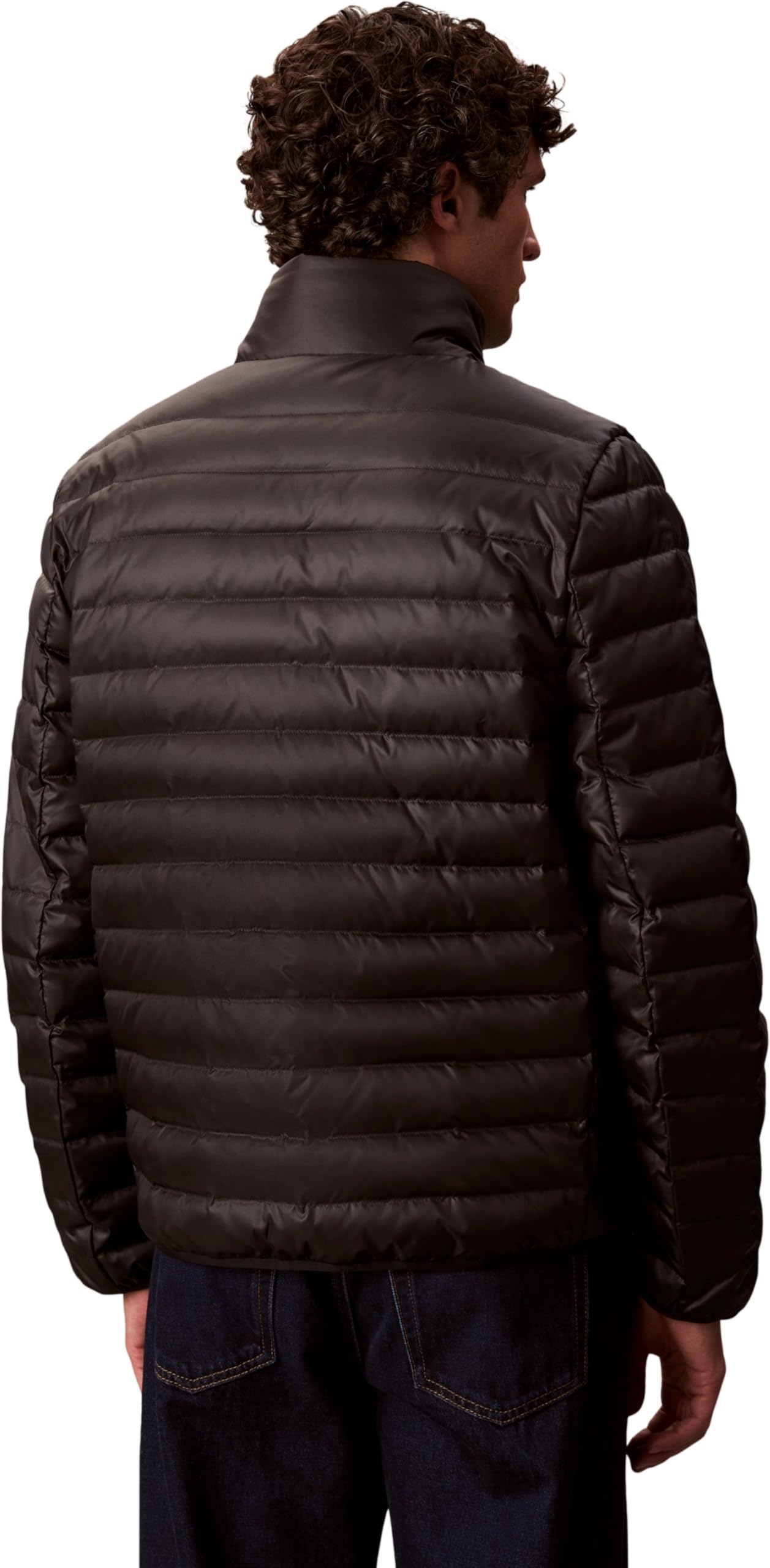 Calvin Klein Ls Lt Wt Nylon Channeled Puffer Chaquetas Hombre