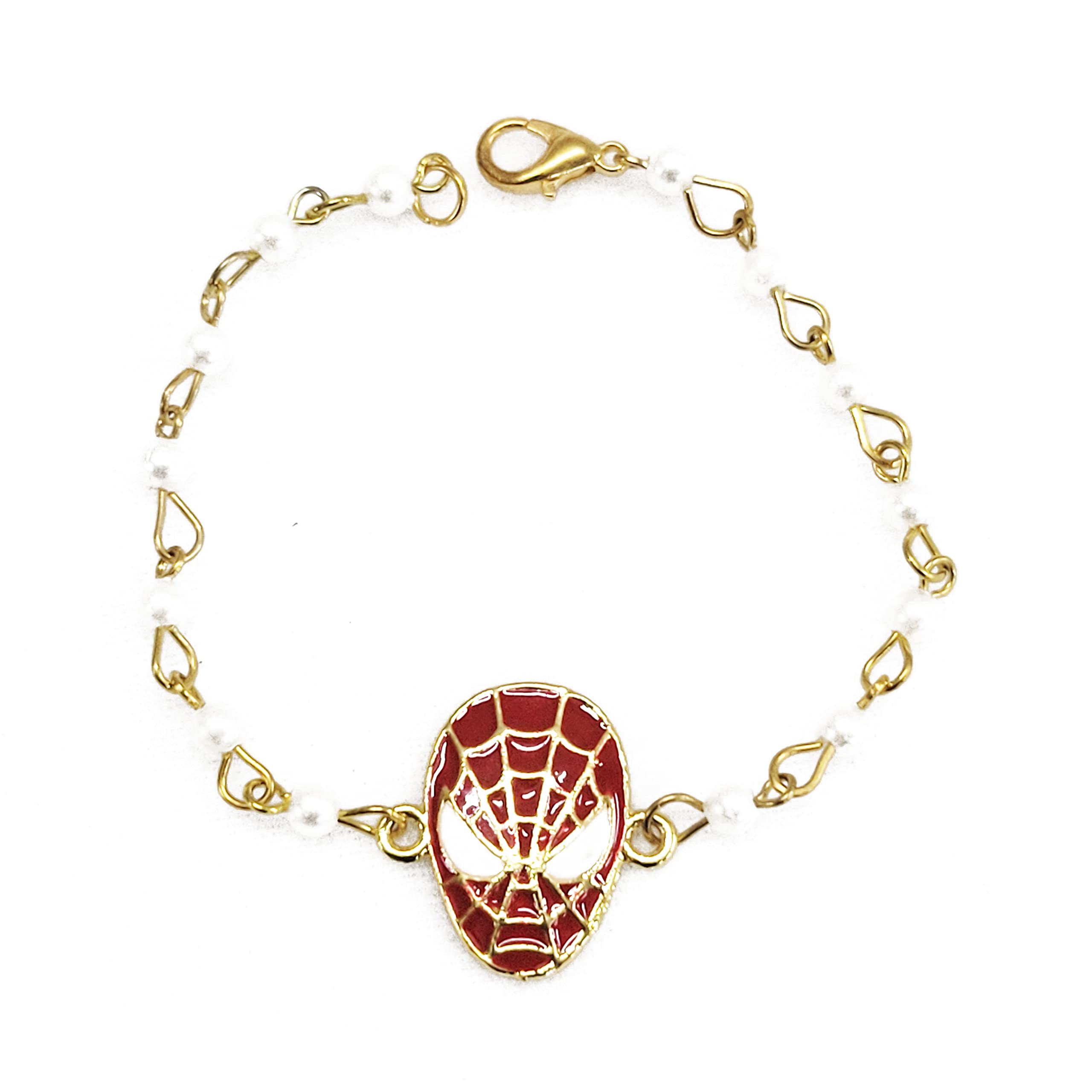 Crazy Craft Spiderman Bracelet for Boys Kids Best Friend | Friendship Bracelet for Boys | Charm Bracelet | Boys bracelet for Gift | Hand Wrist Bracelet with Beads Jewellery for Kids | Bracelet Kids (B0B36LSDKH) Amazon Price History, Amazon Price Tracker