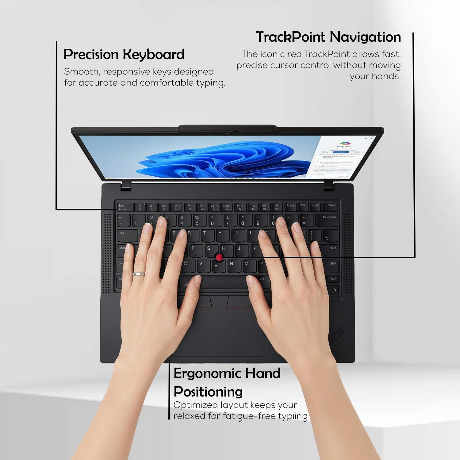 Lenovo ThinkPad T14 Gen 6 Business Laptop 14.0" FHD+ (Intel 12-core Ultra 5-225U (Beats Ultra 7 155U), 16GB DDR5, 256GB SSD, Backlit, Fingerprint, 5MP Webcam, 2 X Thunderbolt 4, Copilot, Win 11 Home