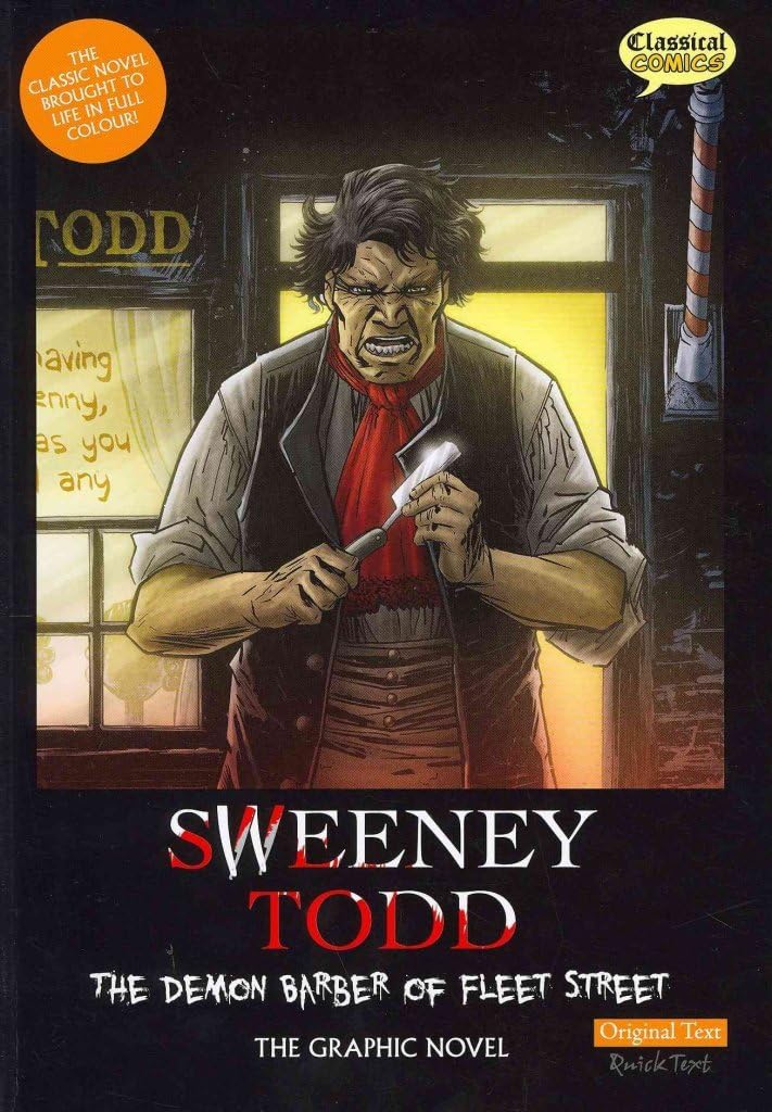 Sweeney Todd The Graphic Novel: Original Text (British English) Paperback โ 29 Feb. 2012