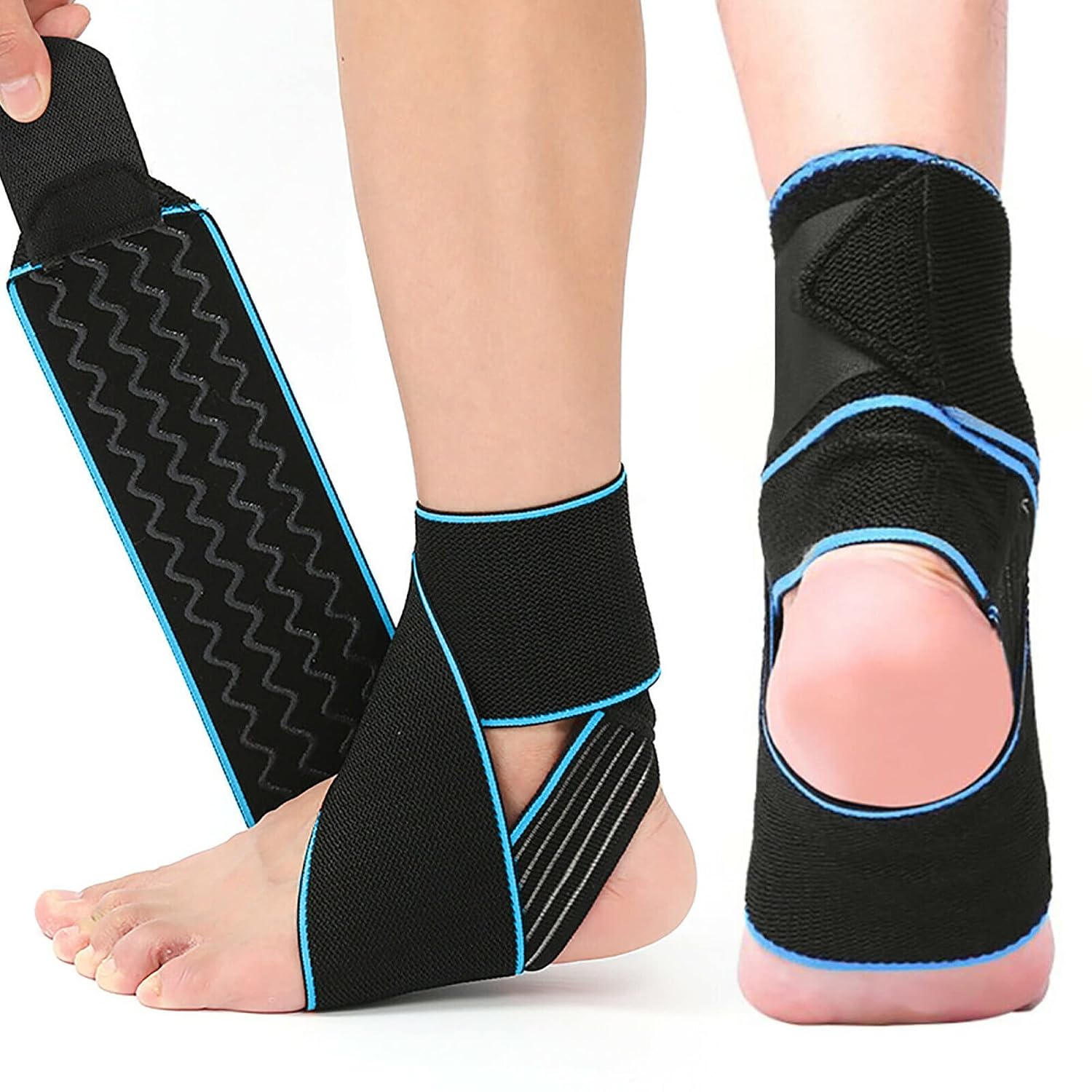 Victorian Systems Ankle Support- Breathable and Adjustable Ankle Brace for Ligament Damage Sprained and Weak Ankles
