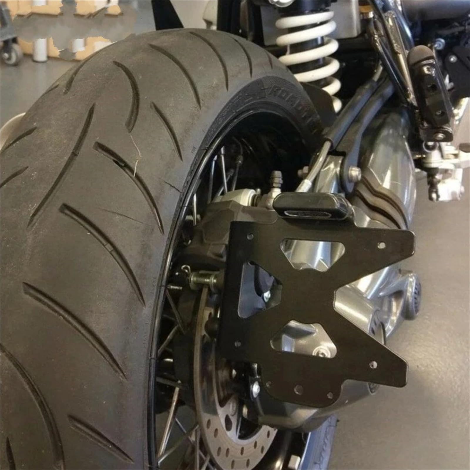 Soporte Matrícula De Motocicleta para R NINET 1200 Scrambler 2014 2015 2016 2017 2018 2019, Eliminador De Guardabarros Trasero.