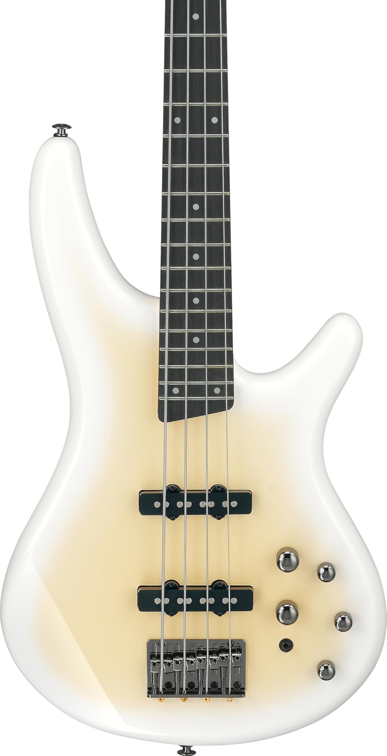 Amazon | Ibanez(アイバニーズ) エレキベース Canary Yellow White