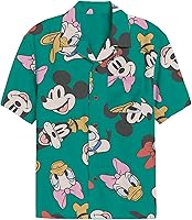 Vista 1 de Disney Camisa con botones de Mickey and Friends para hombre