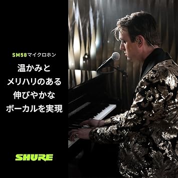 SHURE SM58 Dynamic microphone