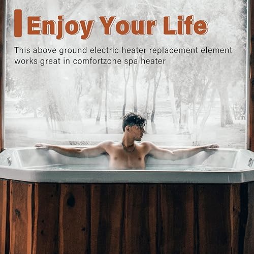 Miniatura 6 de Ximoon CZXELE7623 Elemento calefactor eléctrico de repuesto para calentadores Hayward H Series Comfort Zone - 5.5KW 240V