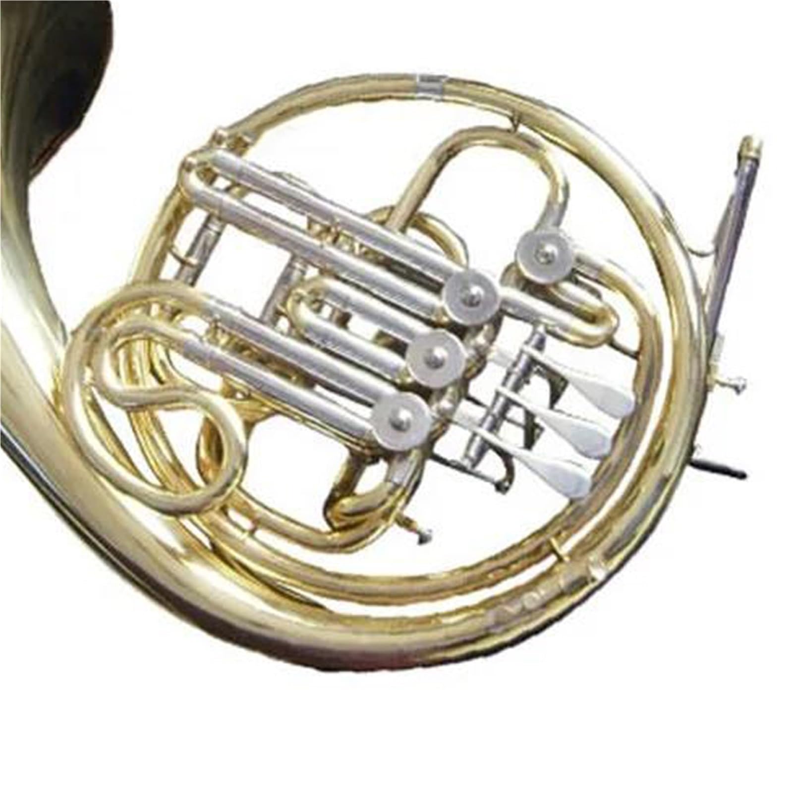 Róg Francuski Czteroklawiszowy Podwójny Róg Francuski Profesjonalny Instrument Muzyczny Trwały