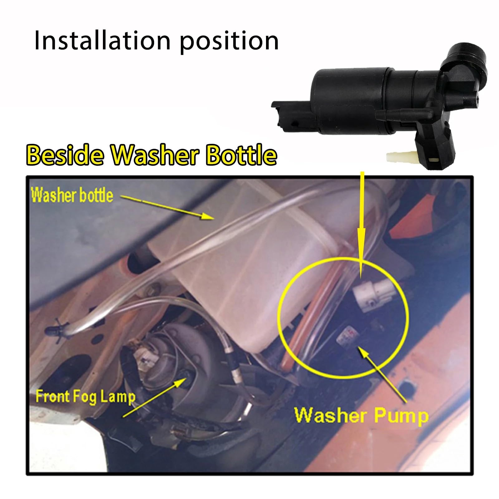 Bomba Limpiaparabrisa Para Trafic 2001-2013 Para Clio Para Twingo Kangoo Para Logan Bomba de Agua para Limpiaparabrisas | Limpiaparabrisas delantero trasero bomba de lavado de parabrisas 7700428386 8200030639