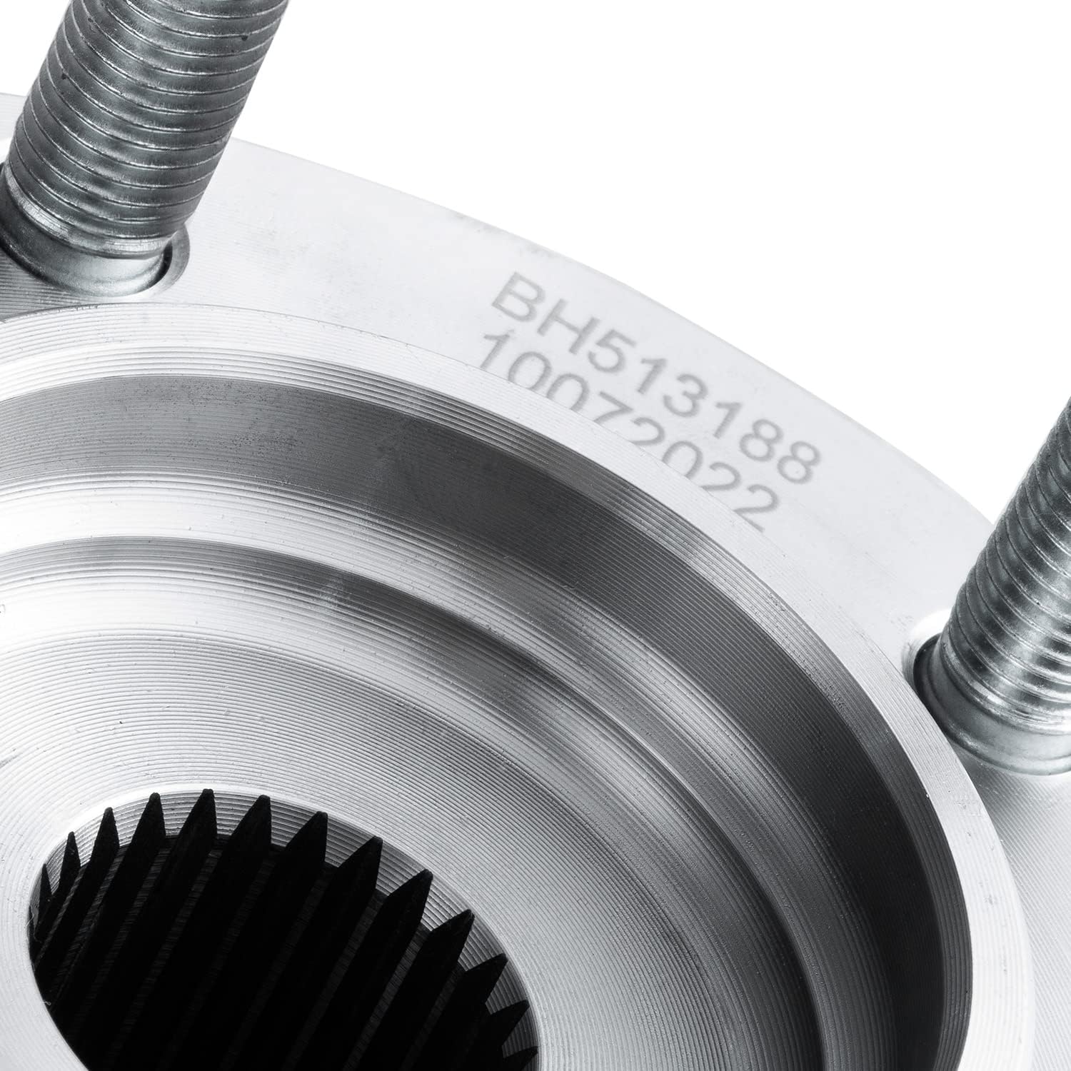 513188 Front Wheel Bearing Hub Assembly Replacement for 2002-2009 Chevy Trailblazer Isuzu Ascender Olds Bravada GMC Envoy Buick Rainier 6 Lugs W/ABS - 2pcs Set