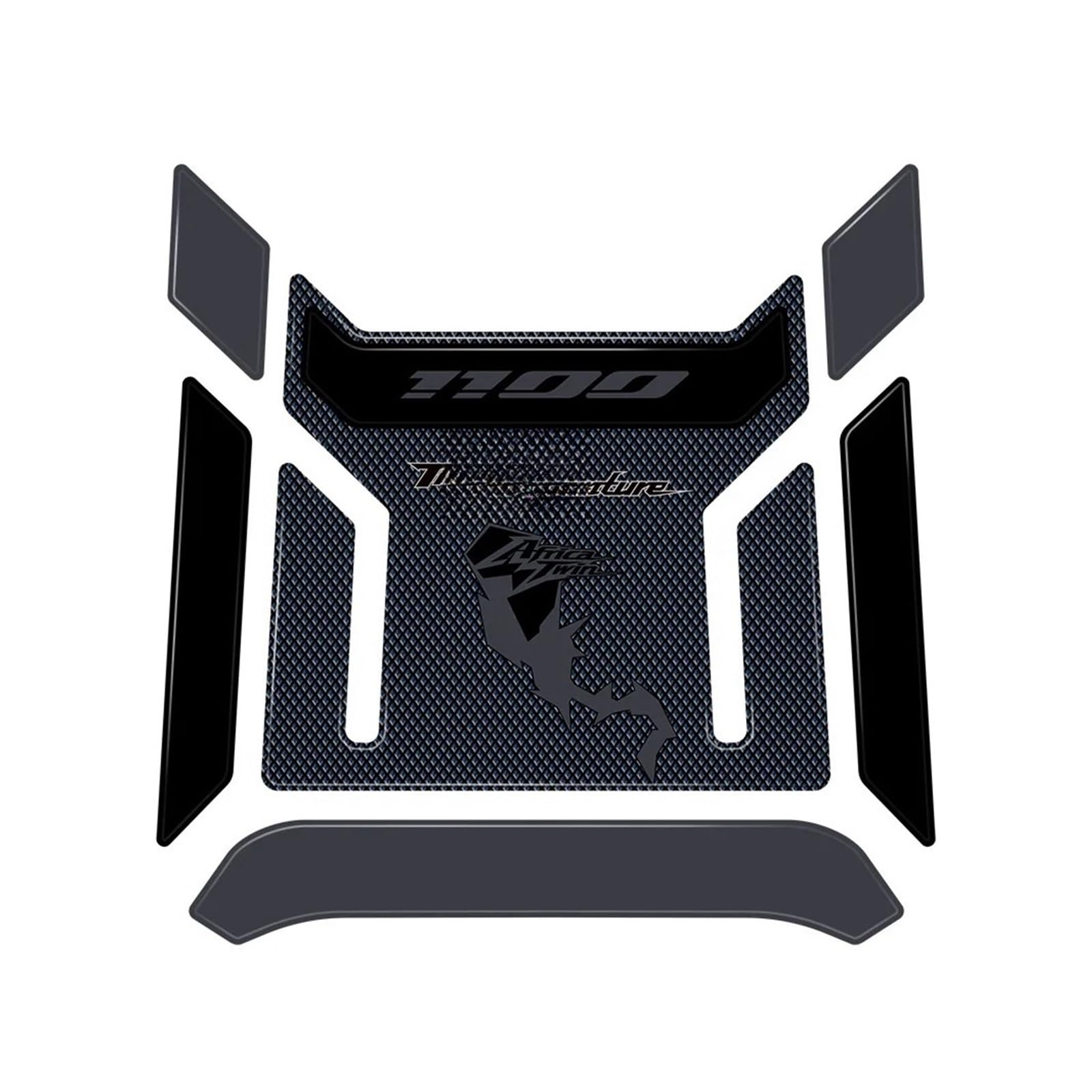 Sbdjgdsls Tank Pad -C For Crf 1100L For Africa Twin 2024 Crf1100l For Africa Twin Accessories Motorcycle 3D Epoxy Resin Sticker Protection Fuel Tank Fuel Tanks Pads