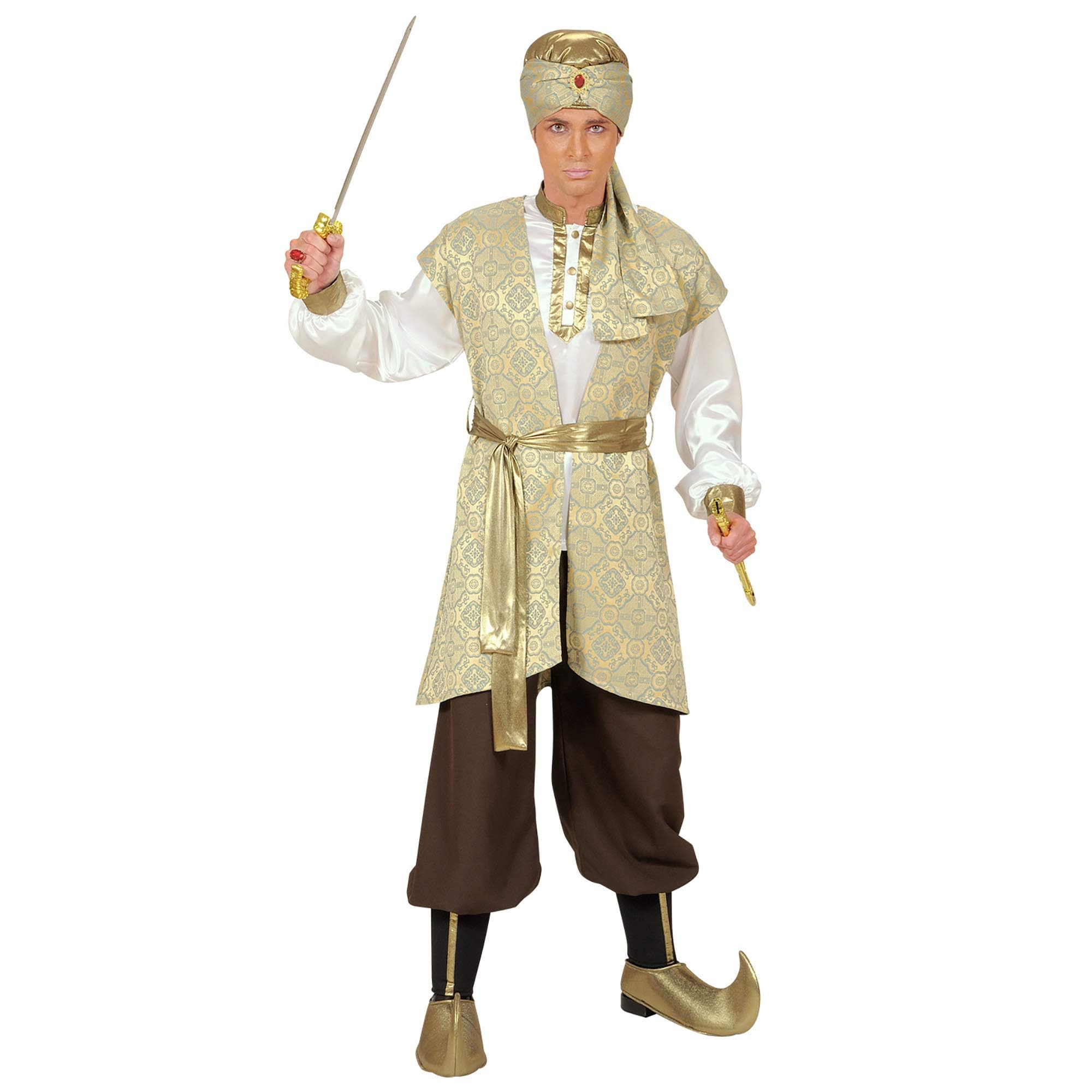 Prince of Persia Costume Small for Medieval Royalty Middle Ages Fancy Dress