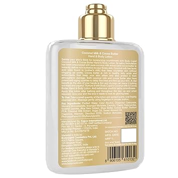 Buy Body Cupid Coconut Milk Cocoa Butter Extra Hydrating Hand And Body Lotion With Shea Butter Coconut Milk Cocoa Butter 250 Ml Online At Low Prices In India Amazon In