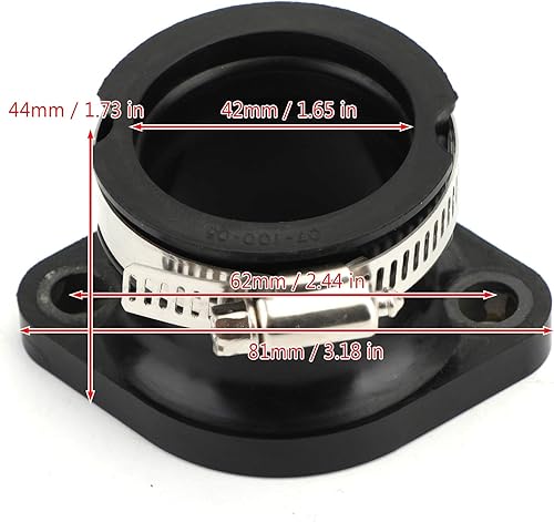 Areyourshop 2 piezas de junta de arranque del colector de admisión para Polaris Indy 400 LC 121 1985-1986 500 Classic ESR LC 121 1994-19971999-2000