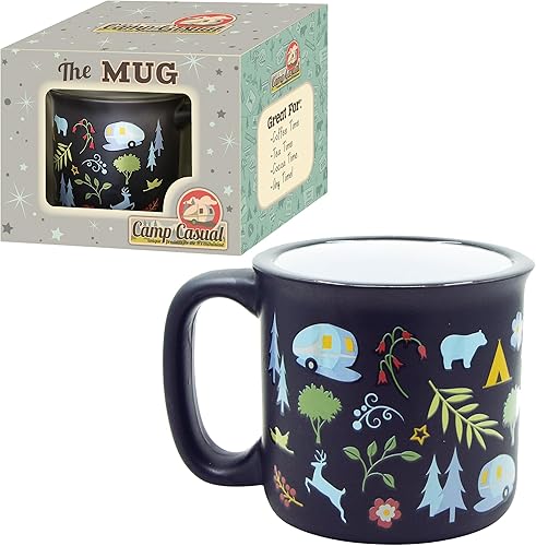 Camp Casual CC-004Y Desert Dreamin' - Taza, En el bosque, Negro