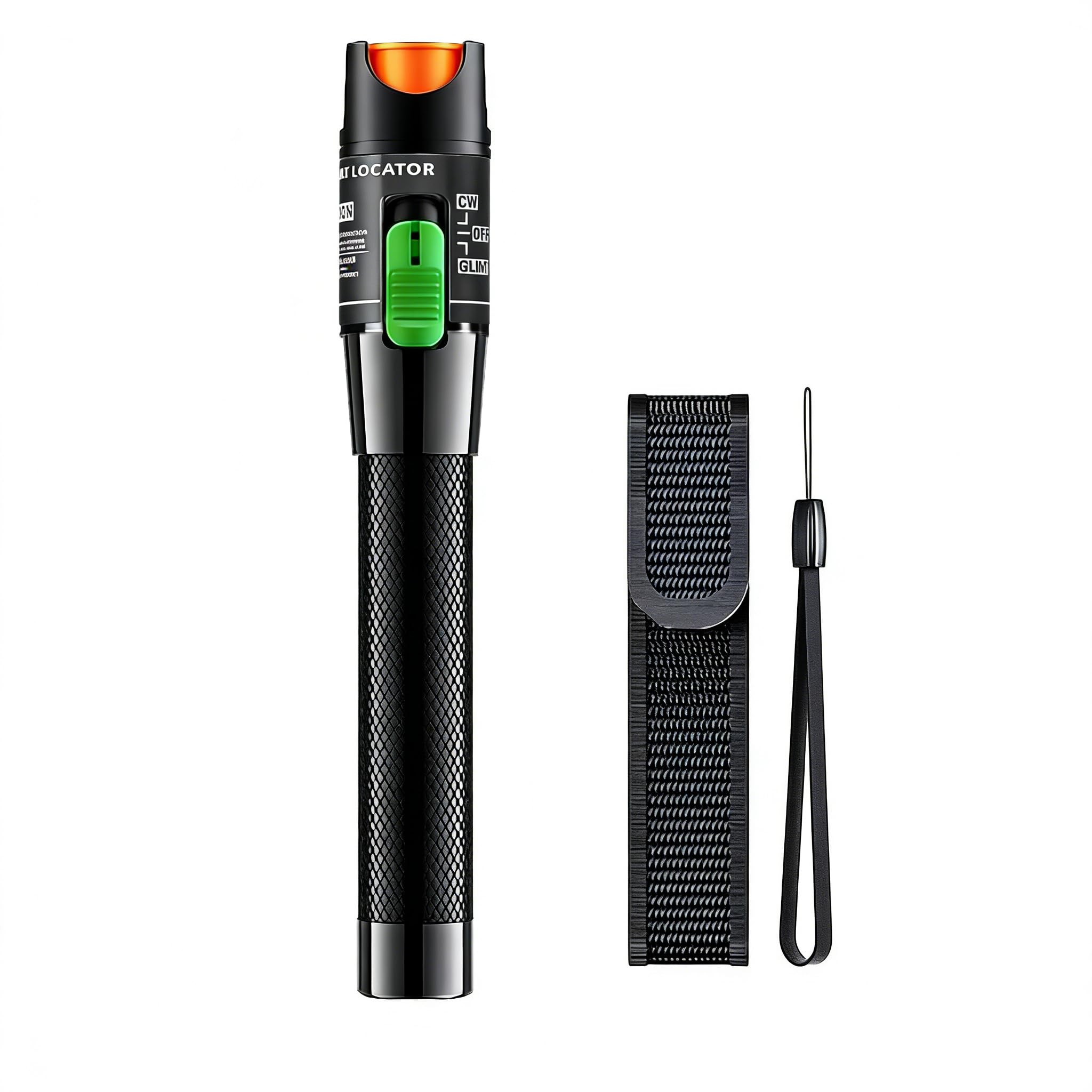 Localizador visual de fallas de 30 mW, pluma probadora de cable de fibra óptica FTTH, compatible con interfaz de 2,5 mm (SC/FC/ST), Herramienta VFL