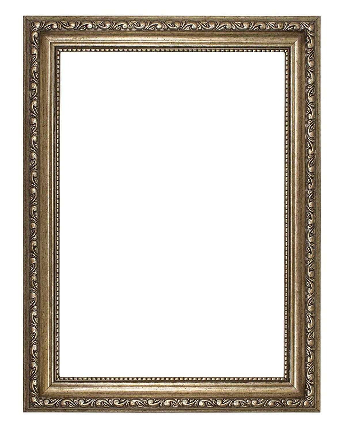 Memory Box Ornate Shabby Chic Picture/Photo/Poster frame with Perspex Sheet - (60.9 x 45.7cm) Champagne 24" x 18"