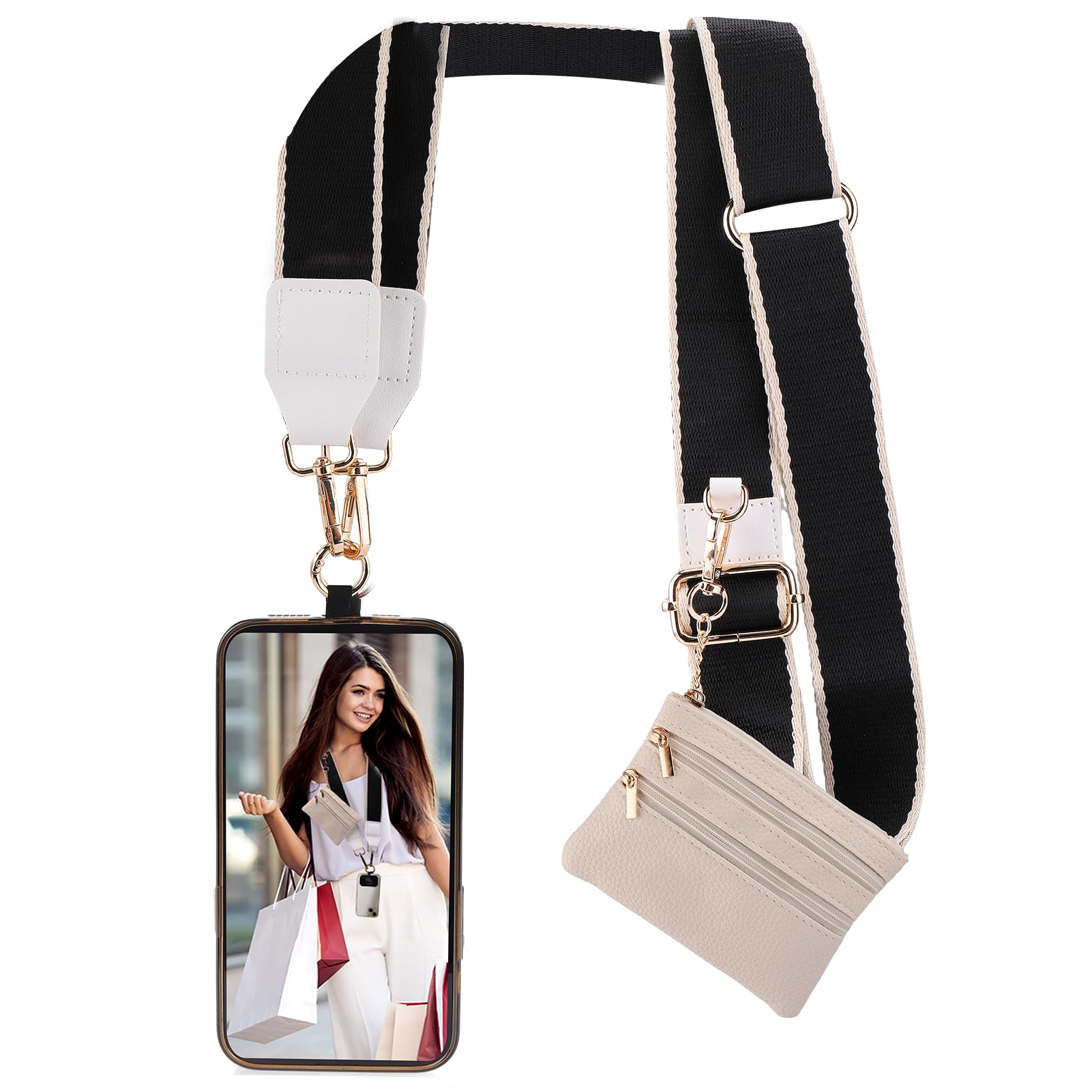 小物 A&G Chained Cross Strap A&G エーアンドジー マルチ クロス ID クラシック チェーン