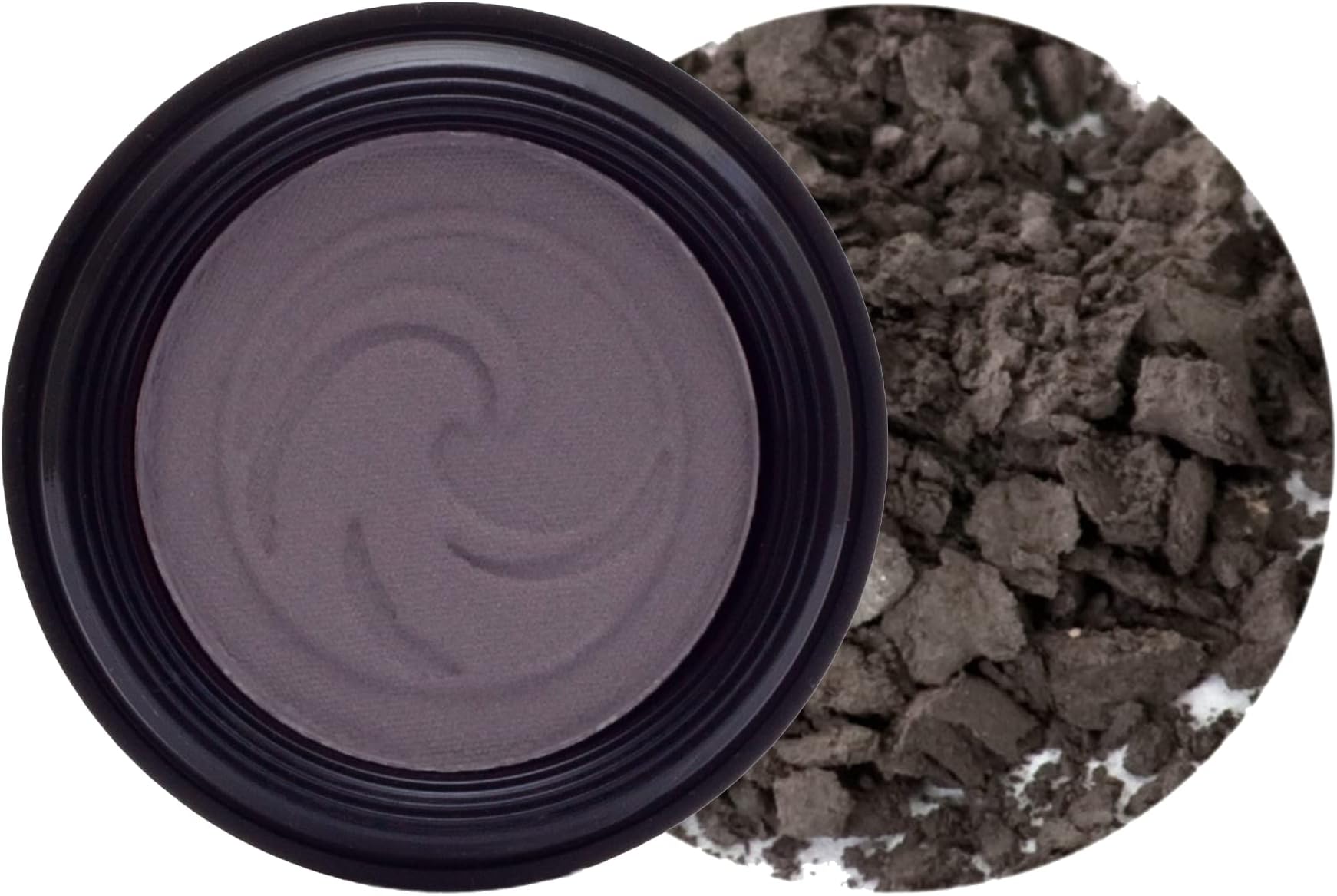 Gabriel Cosmetics Eyeshadow (Charcoal- Gray/Cool Matte), 0.07 oz, Natural, Paraben Free, Vegan, Gluten free, Cruelty free, No GMO, Velvety and Smooth matte finish, with Sea Fennel, for all skin types