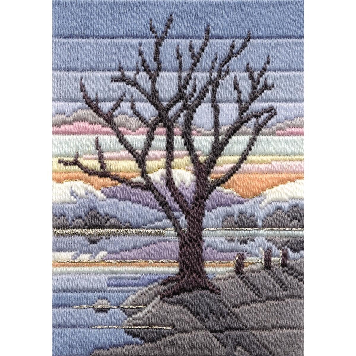 Winter Evening Long Stitch Kit