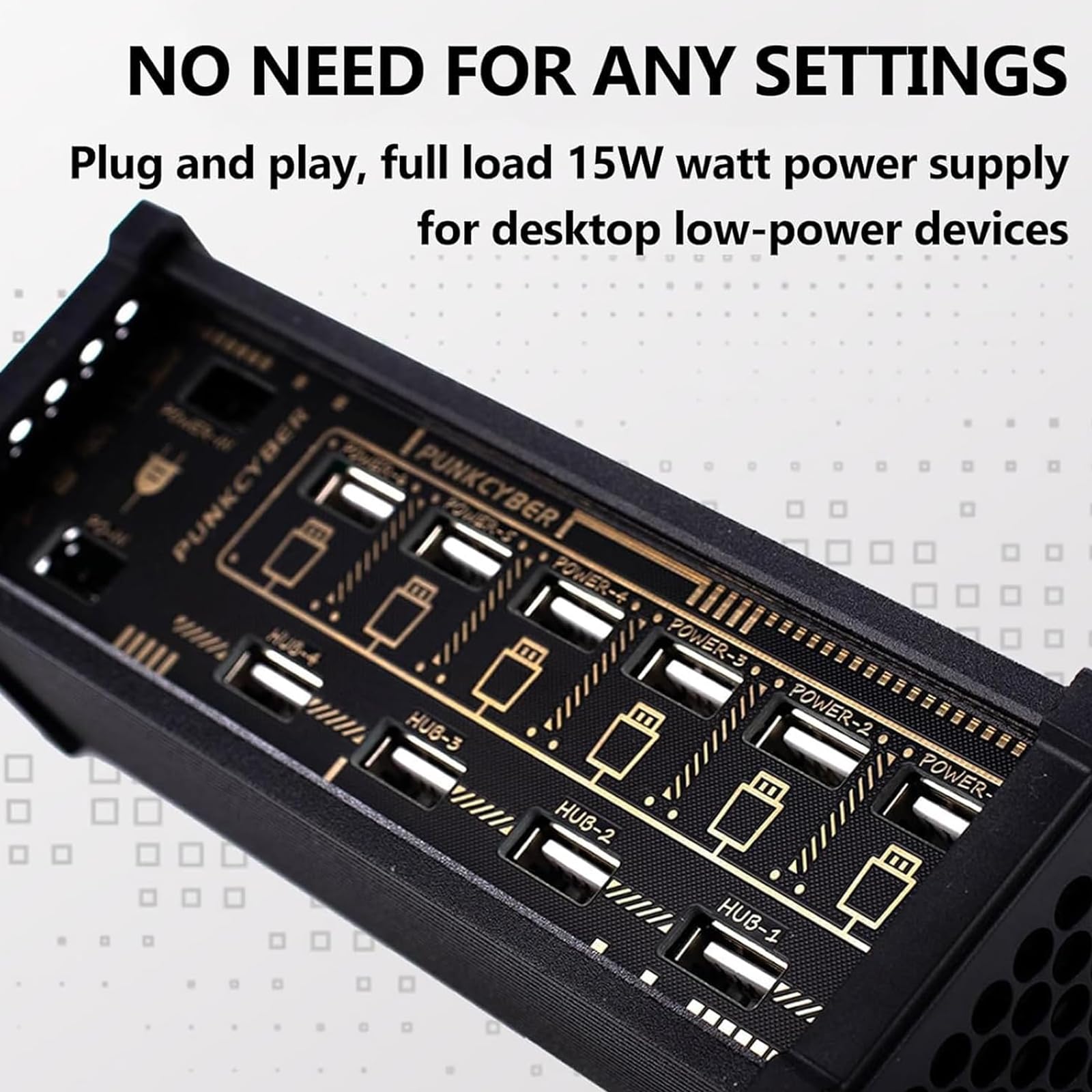 Switcher USB a 6 Porte, 6 Switch Individuali con Spia Luminosa, Condivisione Dispositivi USB, Ideale Come Regalo per Il Fidanzato, per Ufficio, Home Entertainment E Piccoli Studi
