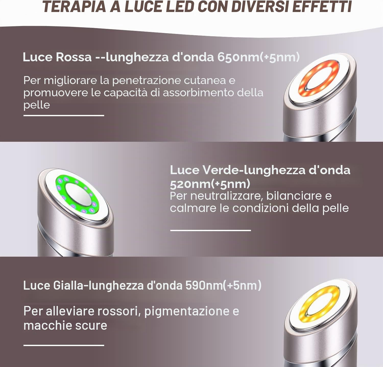 Dispositivo di bellezza pulsante, dispositivo avanzato a radiofrequenza per il viso con tecnologia a impulsi e microcorrenti, riduzione delle rughe, cura della pelle.