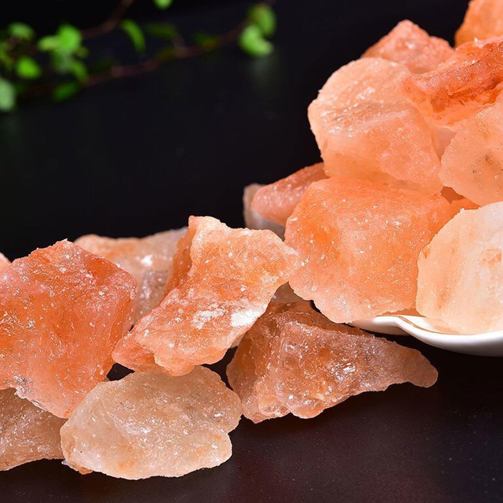 Piedras y Cristales en Bruto de Selenita Naranja de 2,2 Libras a Granel - Piedras Preciosas en Bruto para Pulir Cabbing Reiki Crystal Healing Fountain Rocks Decoración,2-3cm