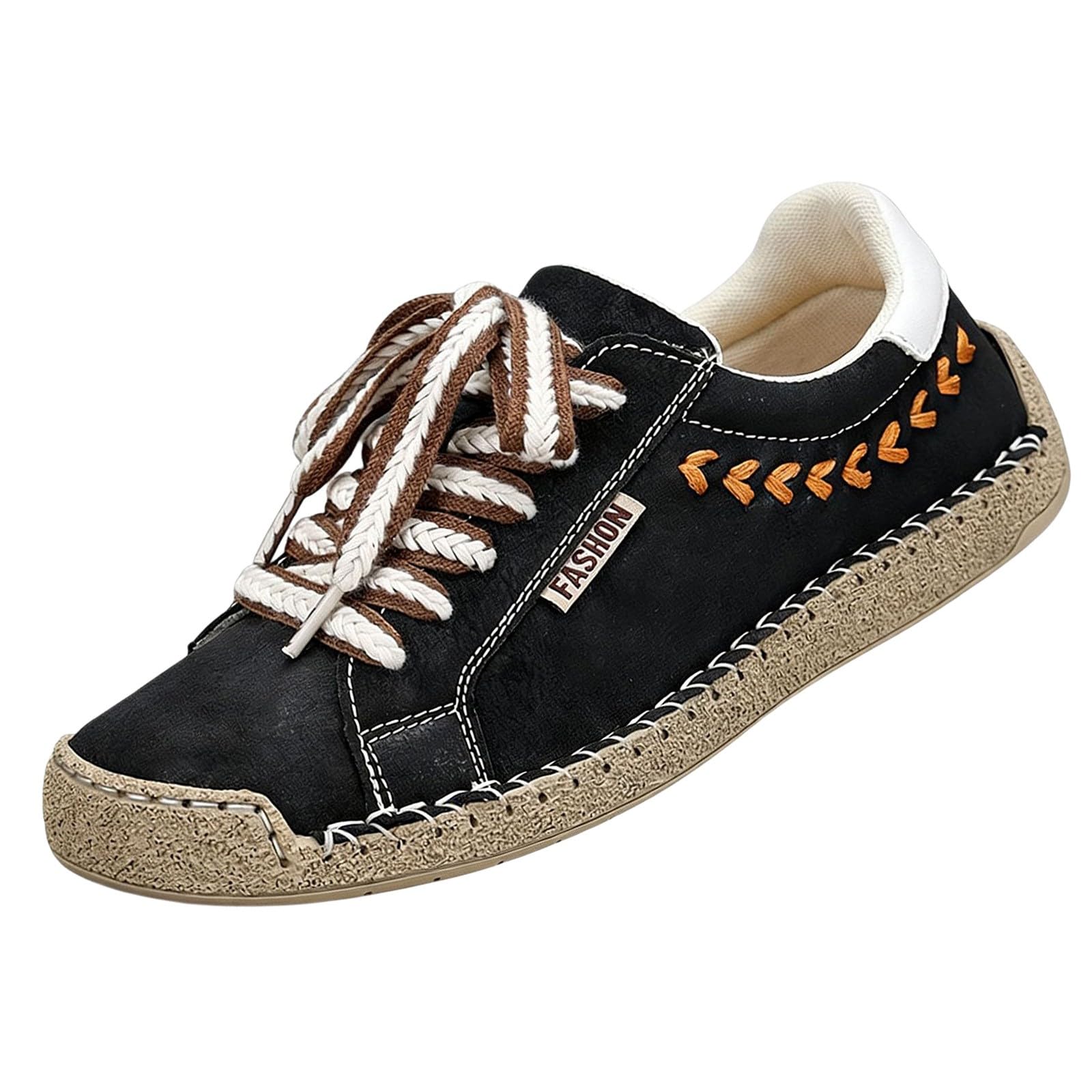 Zapatillas Mujer Ancho H Cómodo, Mocasines Ligeros Transpirables Zapatos Planos
