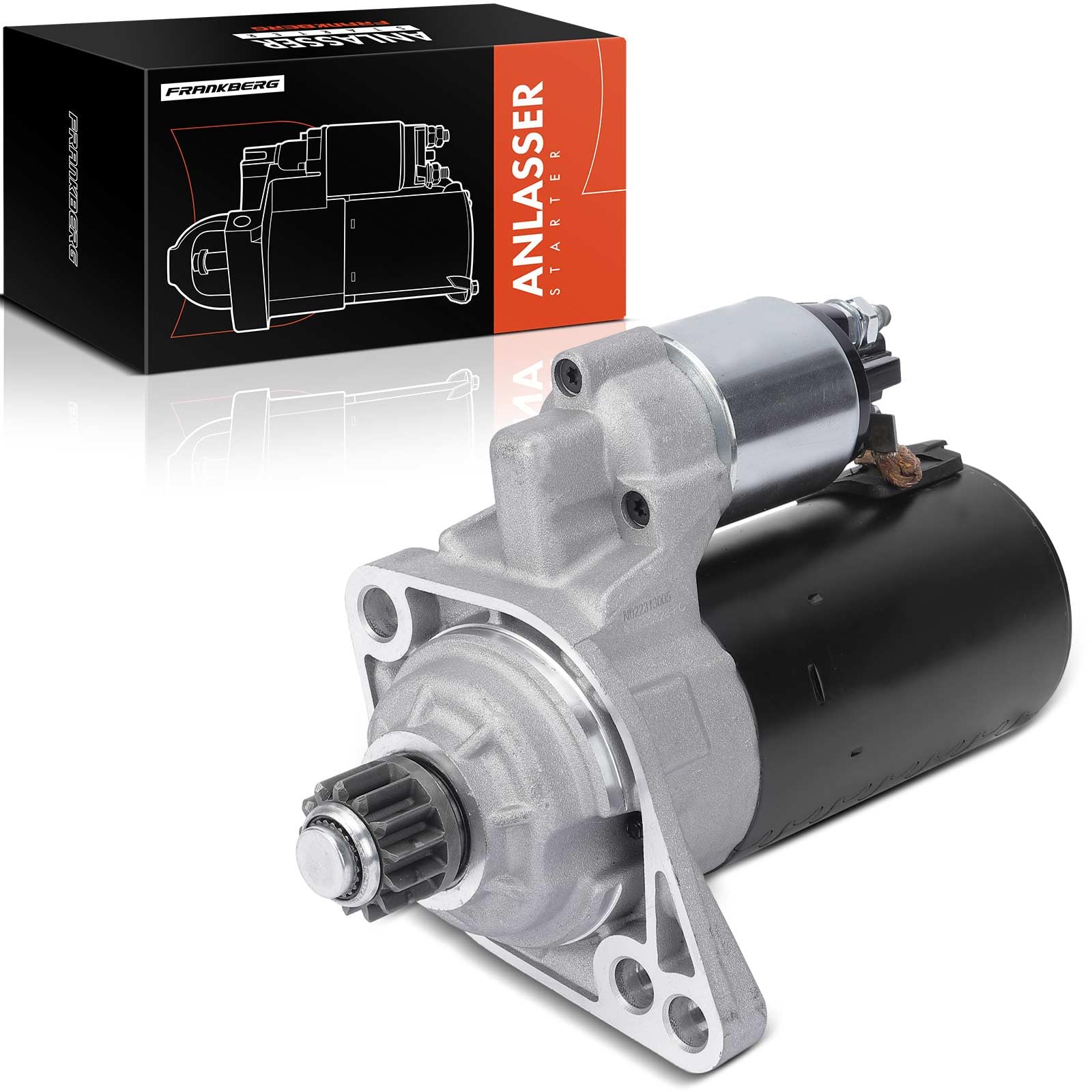 Frankberg Motorino di avviamento 2 kW 12 V 13 denti 02Z911023S