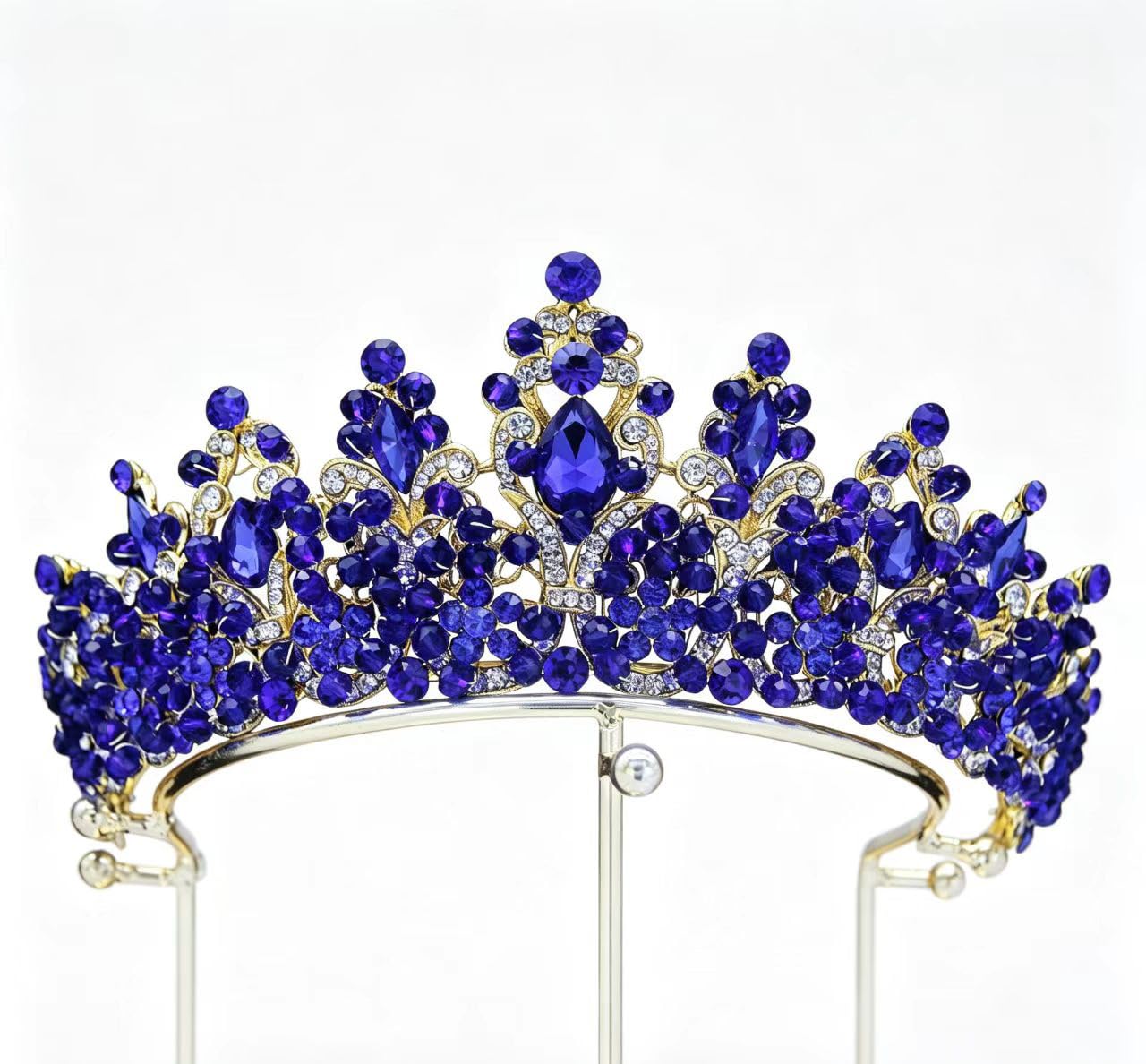 New Queen Crowns Rhinestone Tiara-Bride Wedding Hair crystal Accessories
