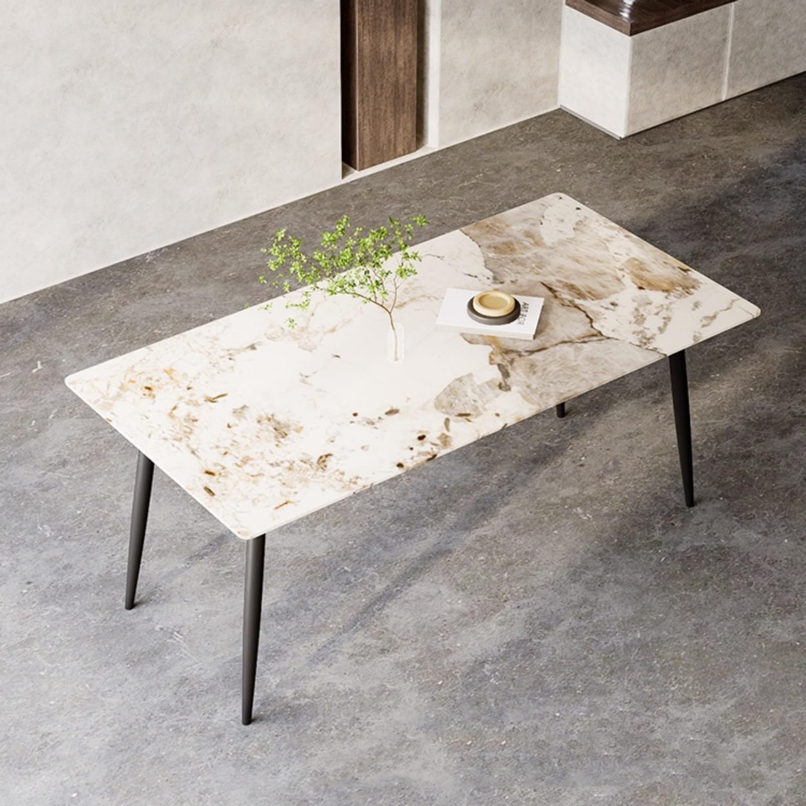 Amazon｜MUTUKI ダイニング天板 セラミック天板 dining table 食卓 6人