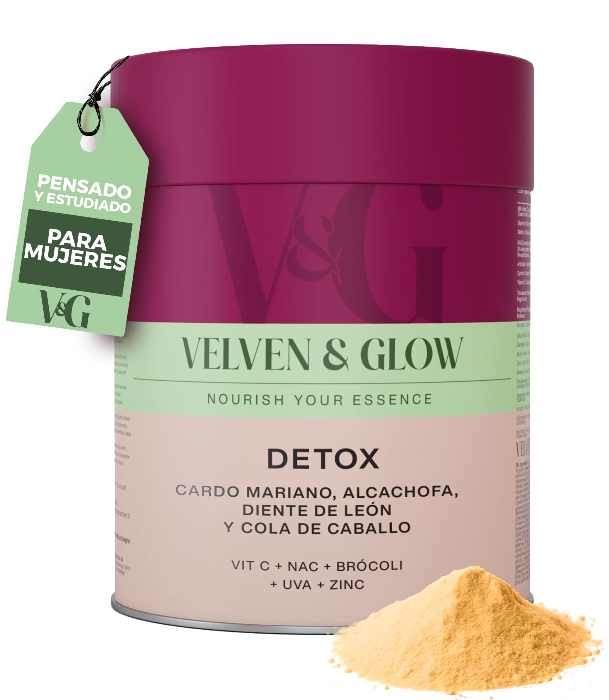Cardo Mariano Alcachofa y Diente de Leon + Cola de Caballo Liver Detox Complex D