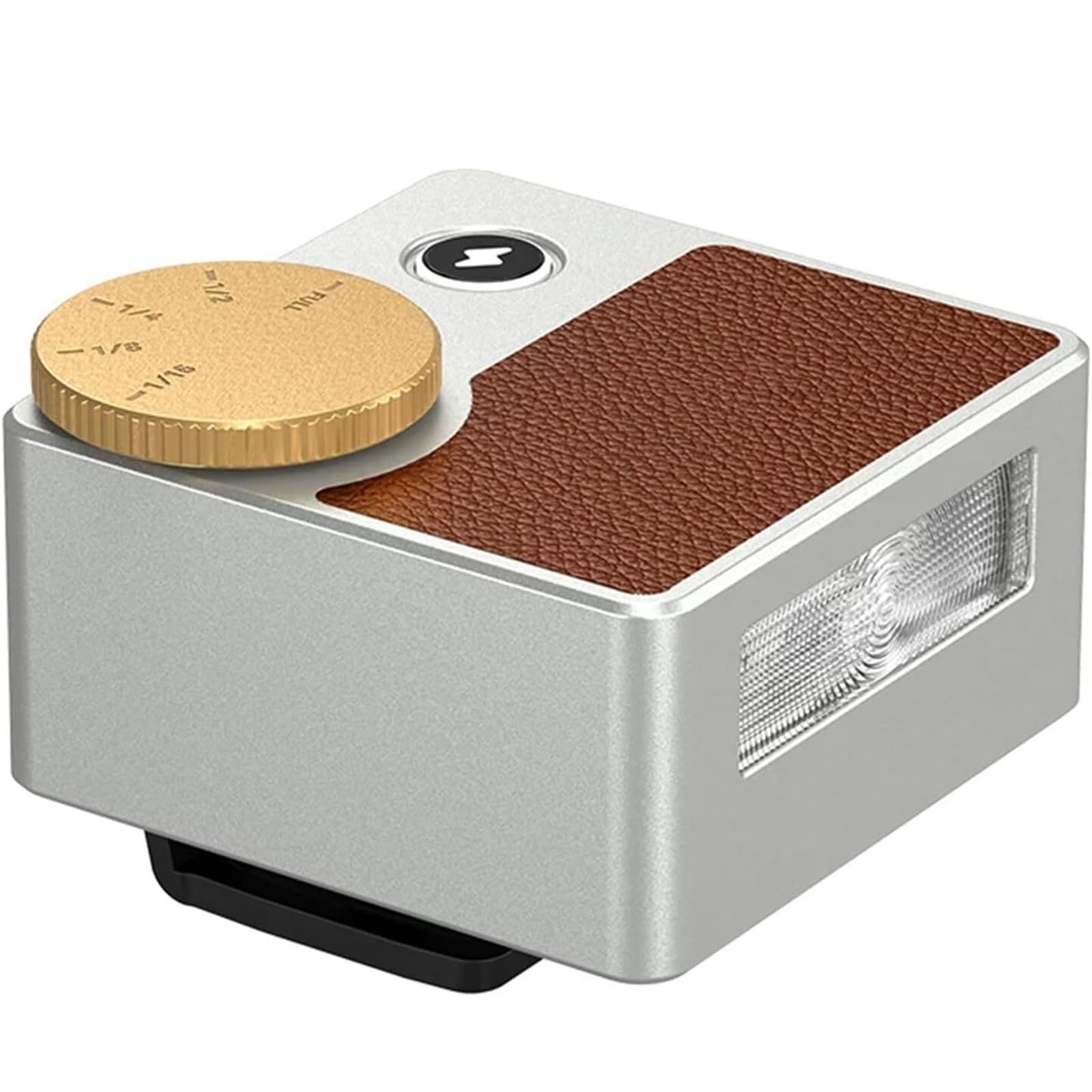 Flash D'appareil Photo Speedlite, Moniteur Griffe Portable, avec Molette De Réglage, 700 Flashs Complets, Charge Rapide USB-C, Rechargeable, Accessoires Créatifs