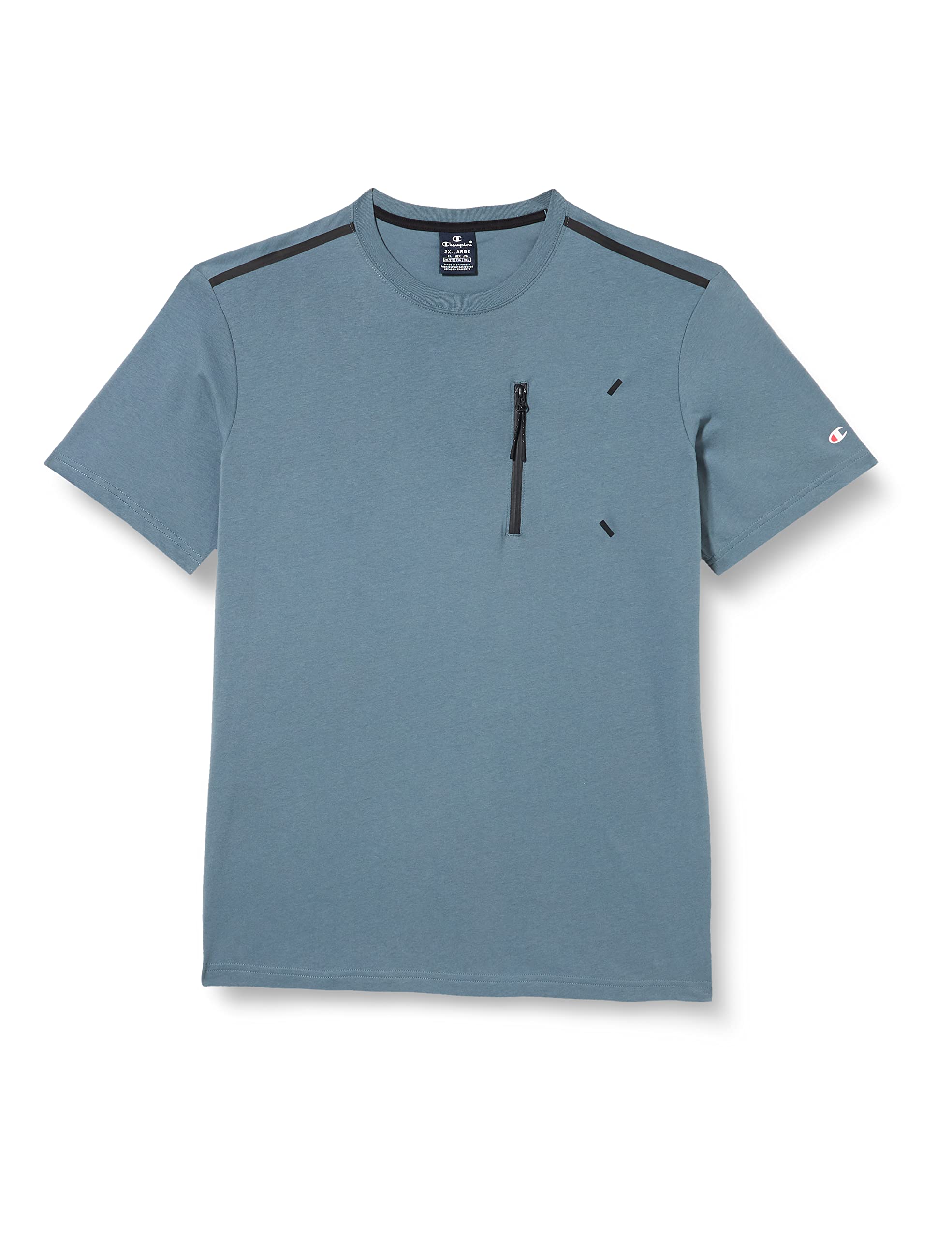 Champion Men's Legacy X-pro Zip Pocket S/S Short-Sleeved Shirt