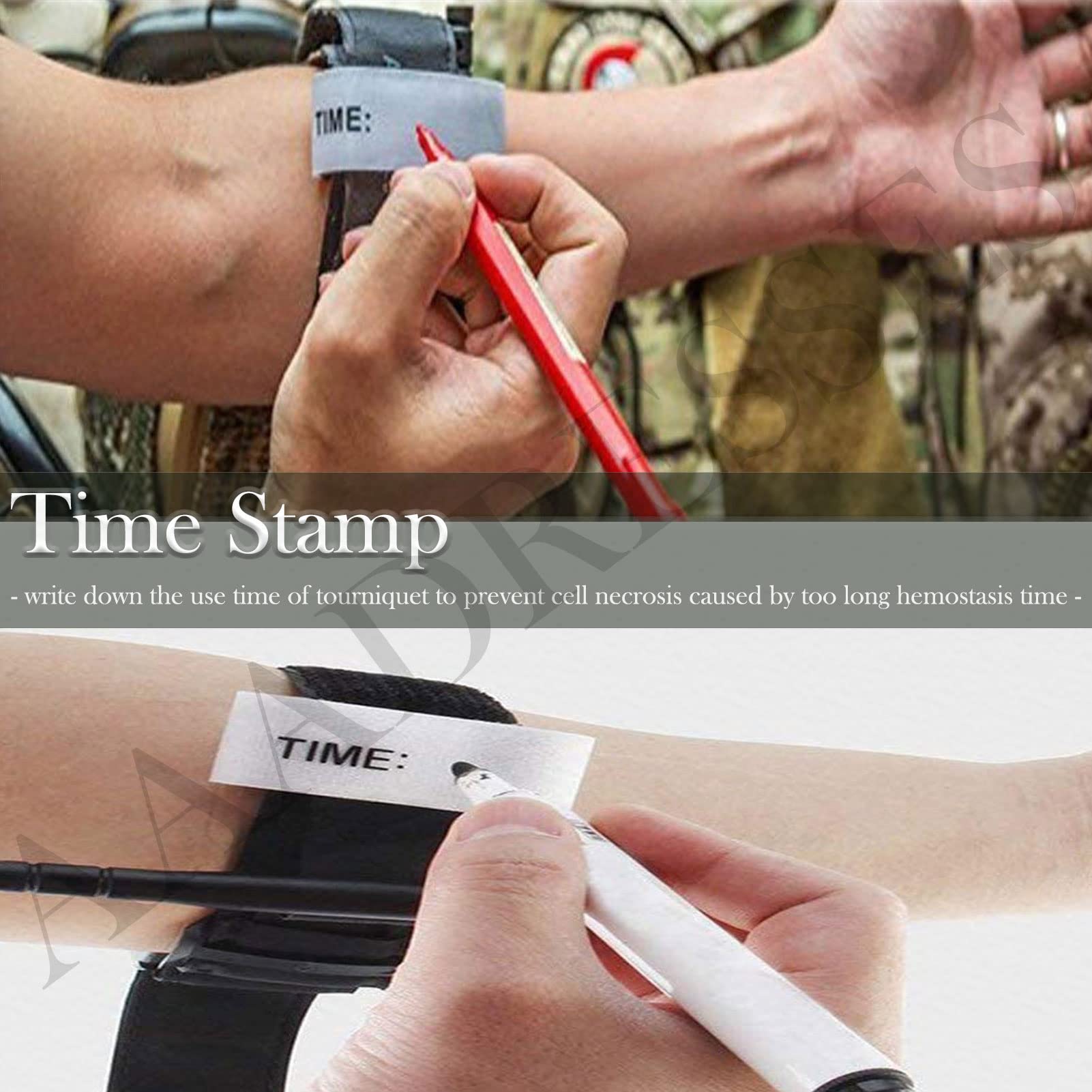 Botiquines de Primeros Auxilios Suministros, torniquetes Torniquete de Emergencia al Aire Libre Primeros Auxilios Táctico, Torniquete Militar médico Operación c