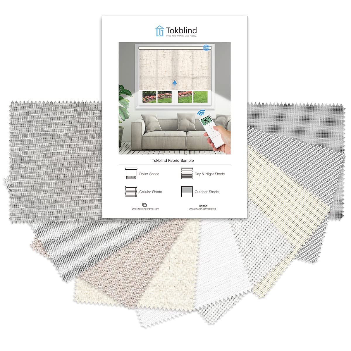 Light Filtering Roller Shade Fabric Sample