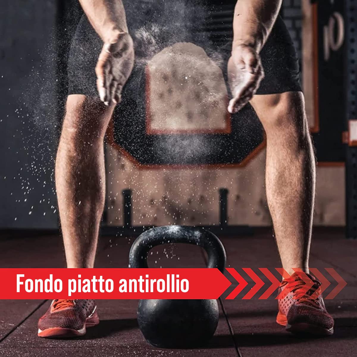 Body Revolution GHISA Manubrio - Allenamento Forza Casa Attrezzature da Palestra - Pesi Disponibili 2kg - 28Kg