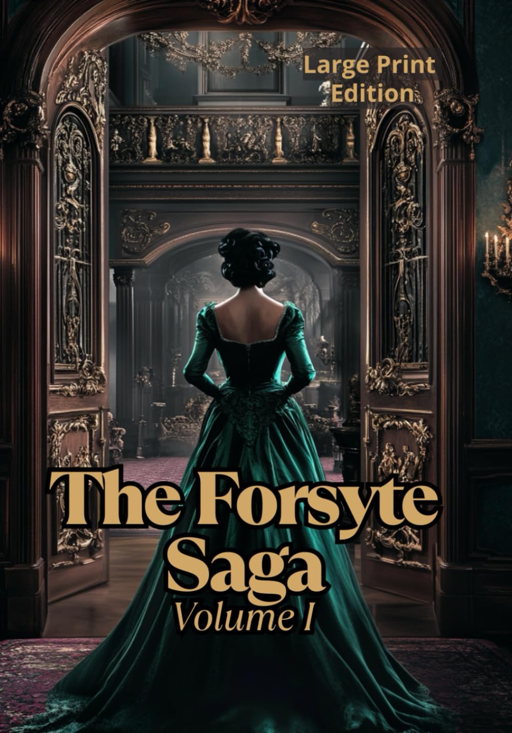 The Forsyte Saga, Volume I (Large Print Edition): A social and psychological novel about love, loss, and tradition within the upper-middle class      Paperback – Large Print, May 20, 2025