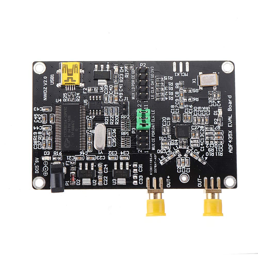 Adf4350 / Adf4351 Placa De Desarrollo 35M-4.4G Fuente De Señal Software De Pc Punto De Control Frecuencia Salto De Barrido - Adf4350