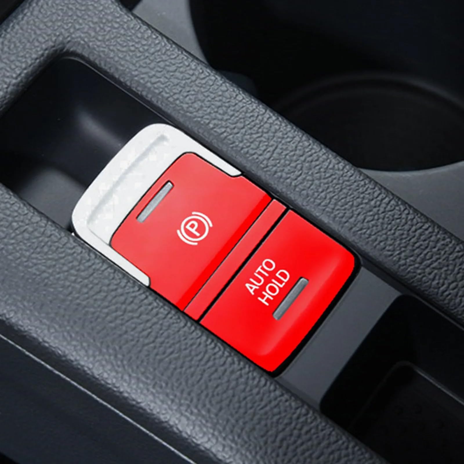 Interruttore freno a mano Compatibile Con VW Per Golf 7 7.5 MK7 2015 2016 2017 2018 2019 Auto Freno A Mano Auto Hold P Interruttore Pulsante Tappo Di Copertura Trim Accessori Di Protezione(Color 2)