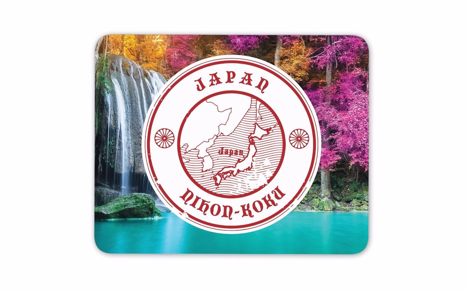 APSRA Japan Nihon Koku Mouse Pad Mat - Computer PC Gaming Gift #4293 Printed Rubber Mouse pad, Office Home Use, Non Slip