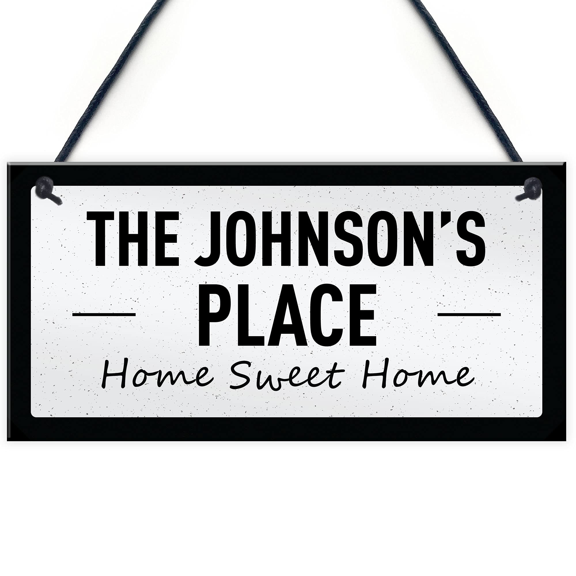 Welcome Sign For House PERSONALISED New Home Gift Moving In Gift For Friend